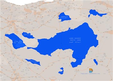 Ancient lakes of Iran