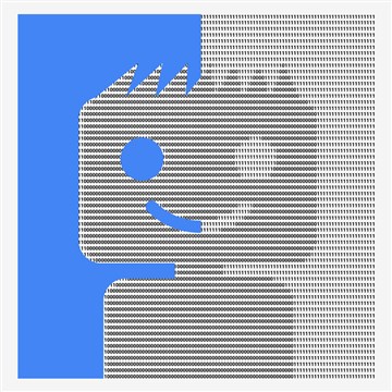 تبدیل تصویر به 0 و 1 — Binary Art Generator